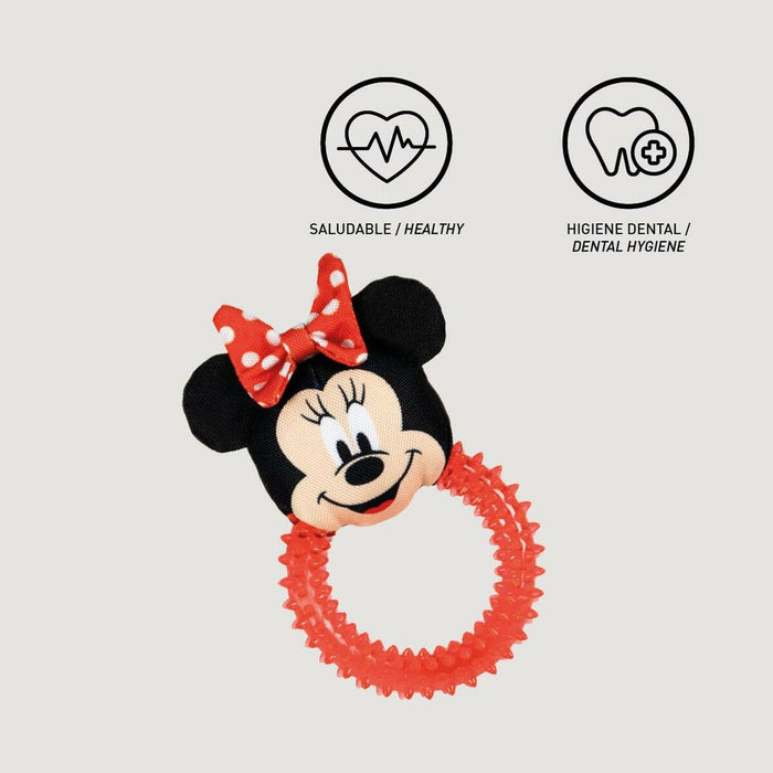 Dog Toy By Minnie Mouse   Red 100  Polyester