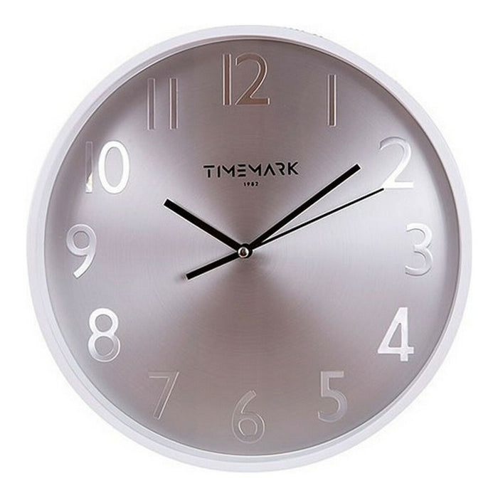 Wall Clock Timemark White 30 X 30 Cm