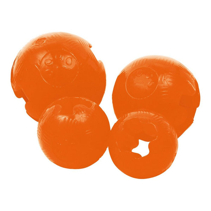 Dog Toy By Gloria Ball Orange 6cm