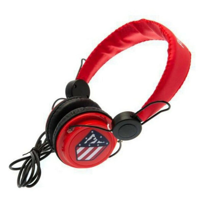 Headphones With Headband By Seva Import Atmadrid 4906020 Red