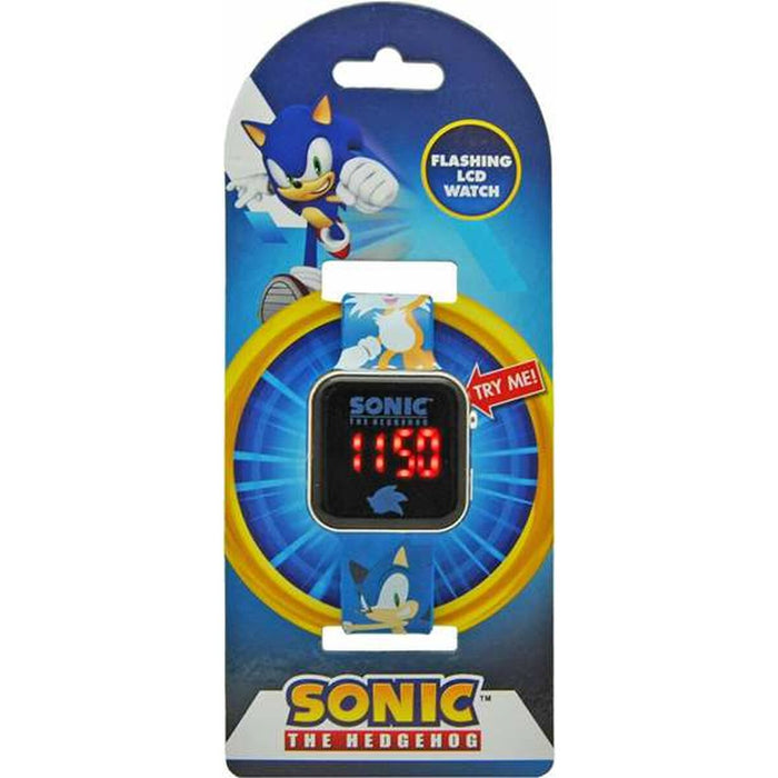 Digital Clock By Sonic ChildrenS Led Screen Blue 4 cm