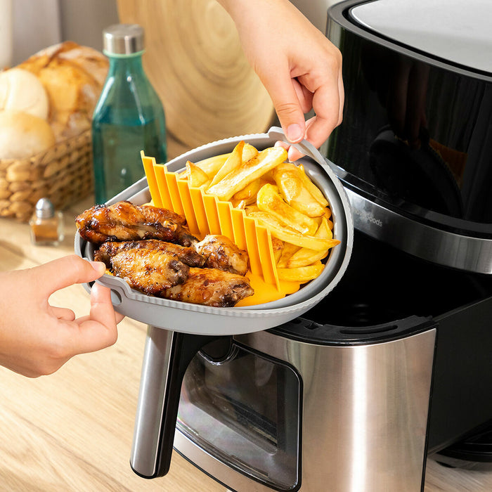 Folding Silicone Basket for Air Fryer Fliynner