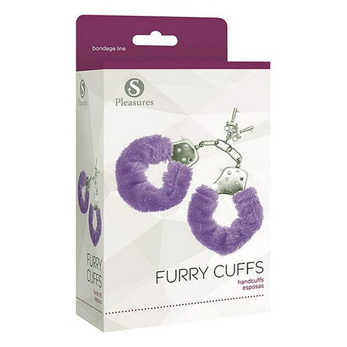 Cuffs By S Pleasures Furry Lilac