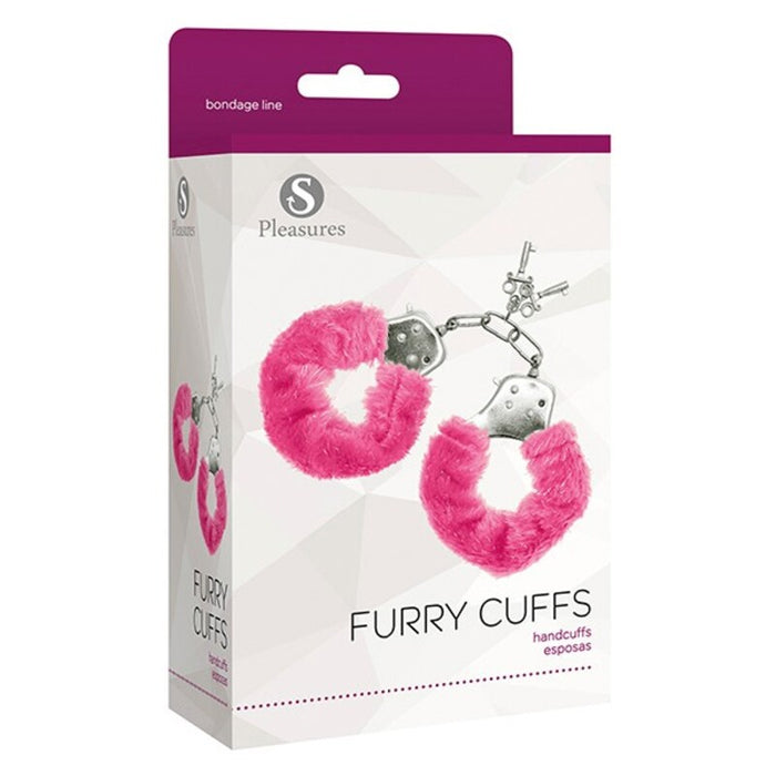 Cuffs By s Pleasures Furry Pink