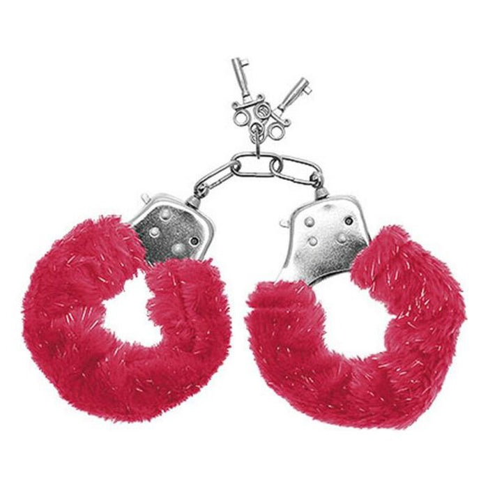 Cuffs By S Pleasures Furry Red