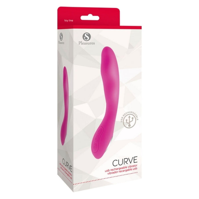 Vibrator By s Pleasures Curve Pink