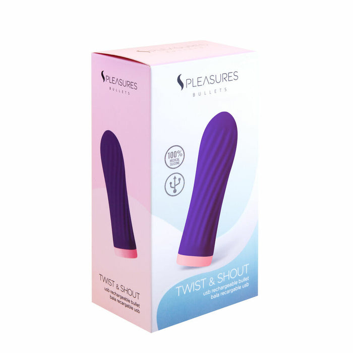 Bullet Vibrator By S Pleasures Purple Lilac 8 X 2 Cm