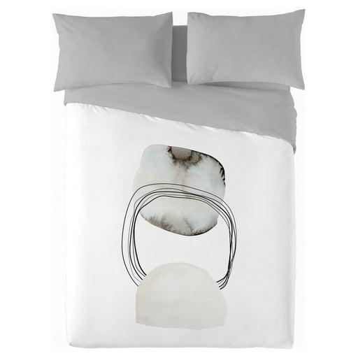 Duvet Cover Naturals Pebble Double 220 x Cm