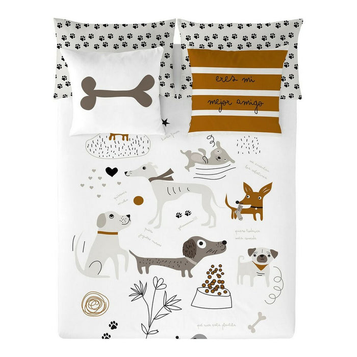 Duvet Cover Panzup Dogs King Size 240 x 220 Cm