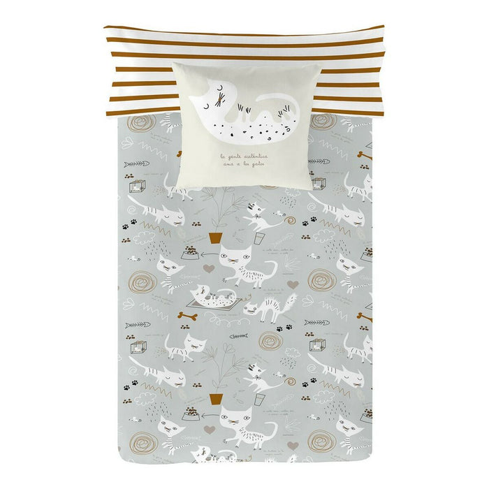 Duvet Cover Panzup Cats Super King 260 X 220 Cm