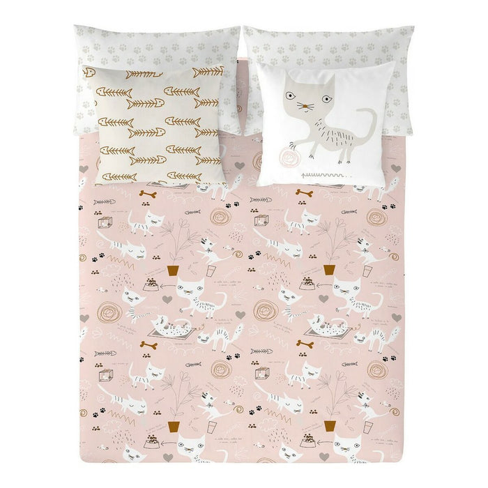 Duvet Cover Panzup Cats King Size 240 X 220 Cm