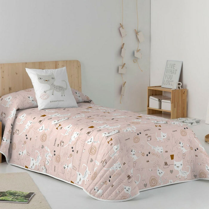 Bedspread Quilt Panzup Cats 4 270 X 260 Cm