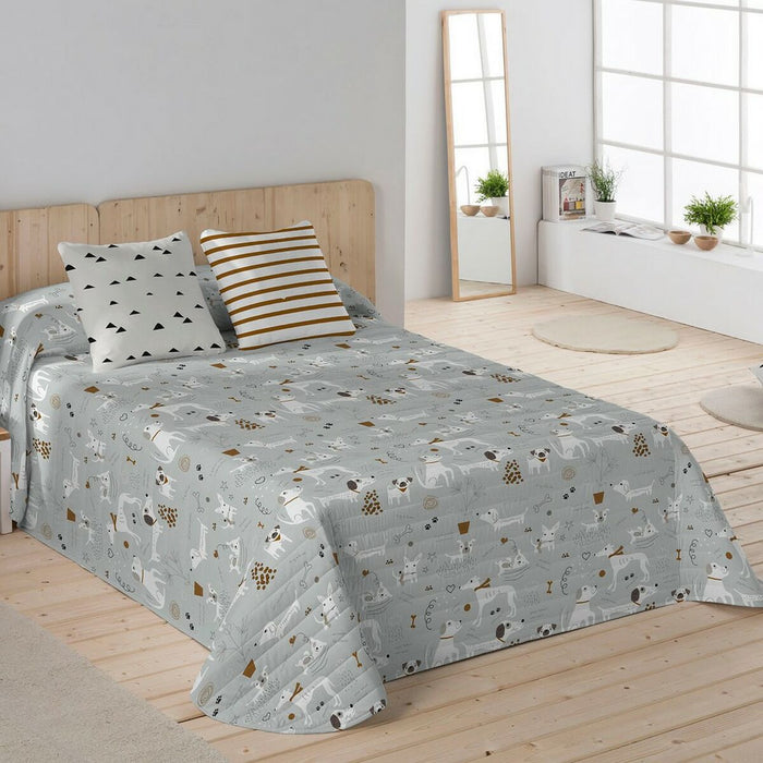 Bedspread Quilt Panzup Dogs 3 240 x 260 Cm