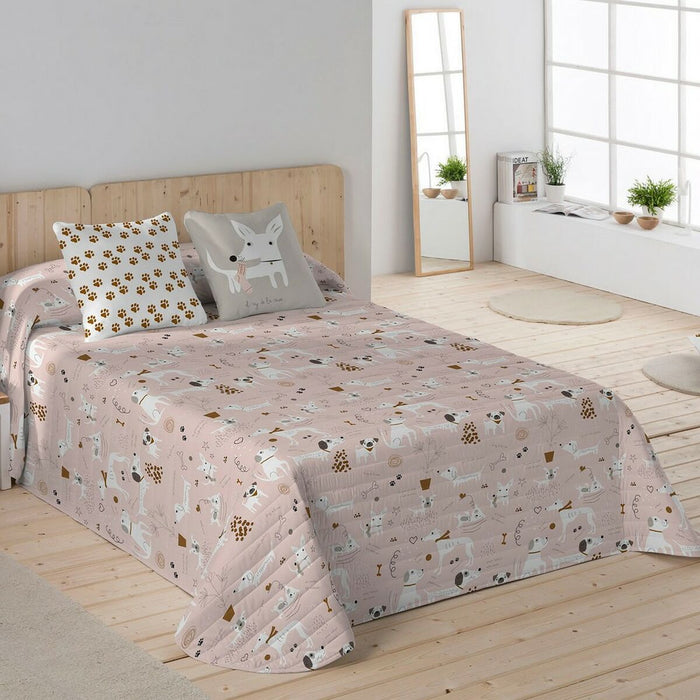 Bedspread Quilt Panzup Dogs 4 250 X 260 Cm