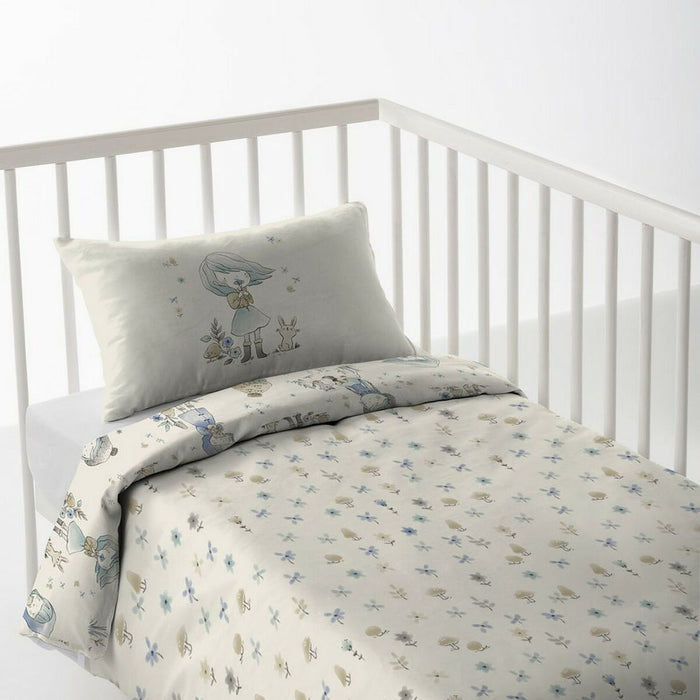 Cot Quilt Cover Cool Kids Dery Reversible 100 X 120 + 20 Cm 60Cm Cot