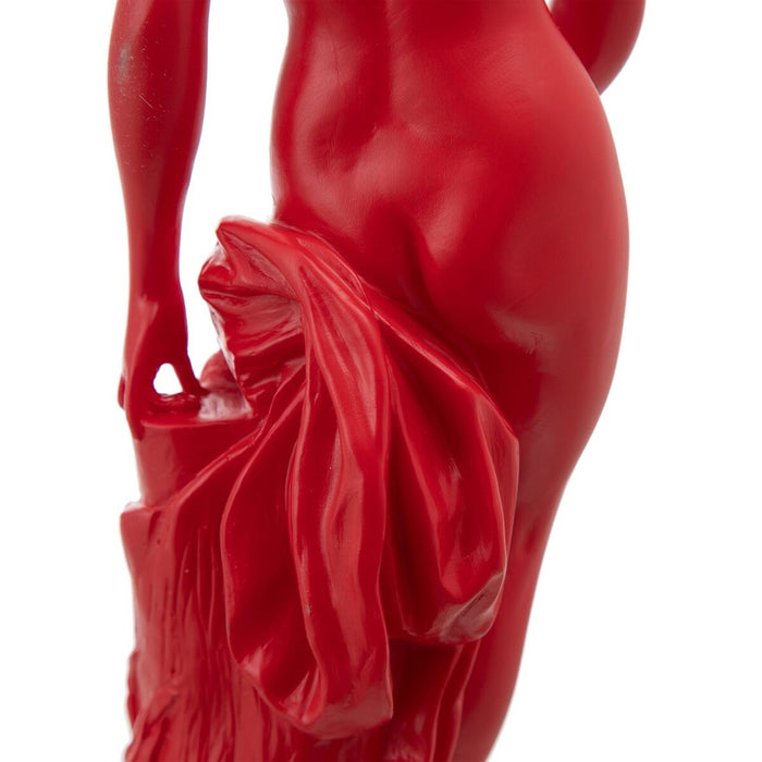 Decorative Figure 12.5 X 10 X 29.5 Cm Lady