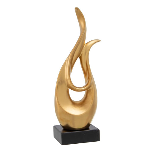 Decorative Figure 12 x 9.5 40.5 Cm Golden