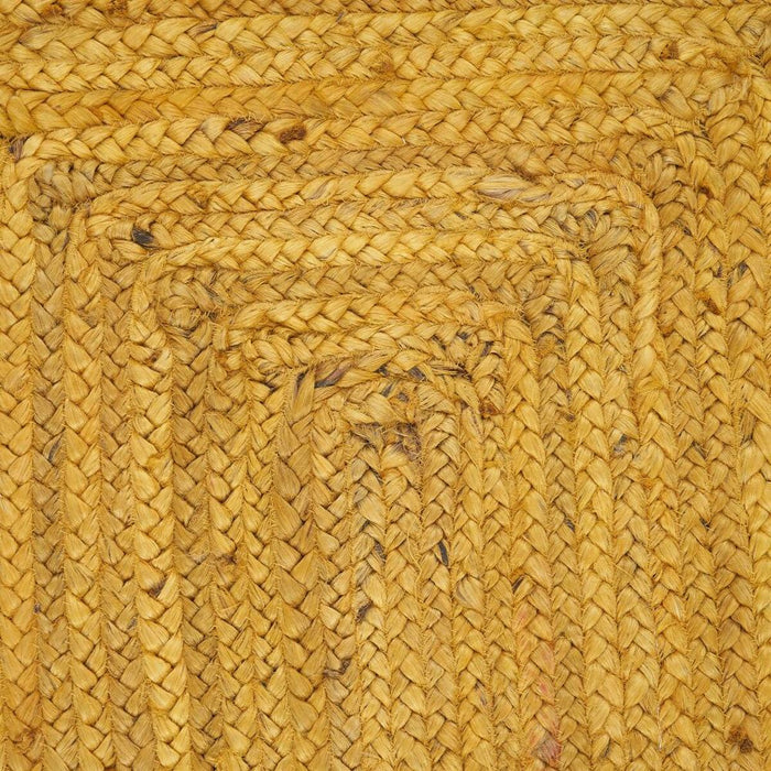 Carpet Yellow Jute 170 X 70 Cm