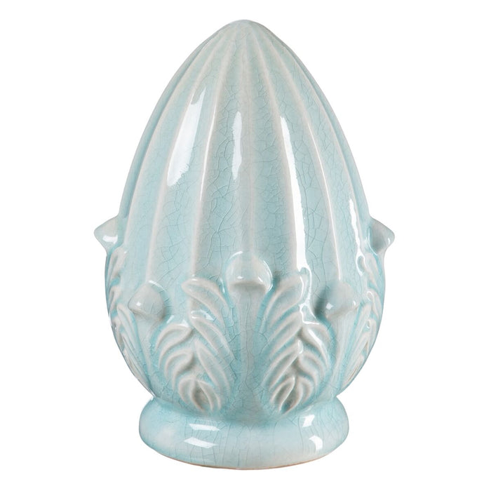 Decorative Figure 17.5 X 17.5 X 25.5 Cm Turquoise