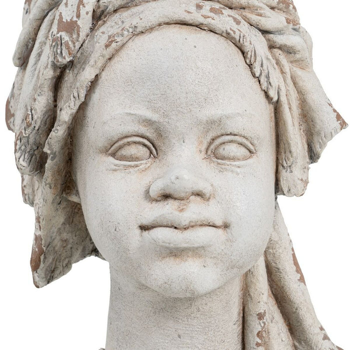 Bust 32 X 28 X 46 Cm Resin African Woman