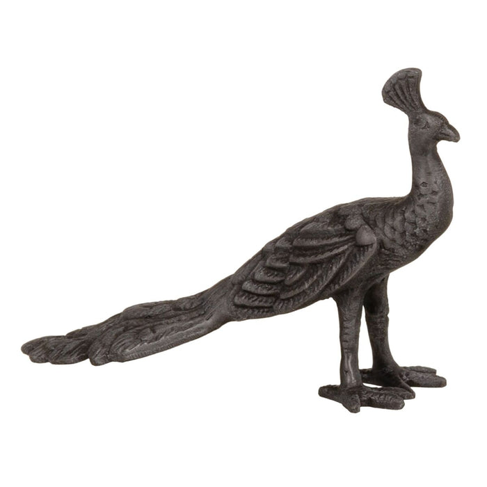 Decorative Figure 19 X 6 X 13 Cm Grey Peacock