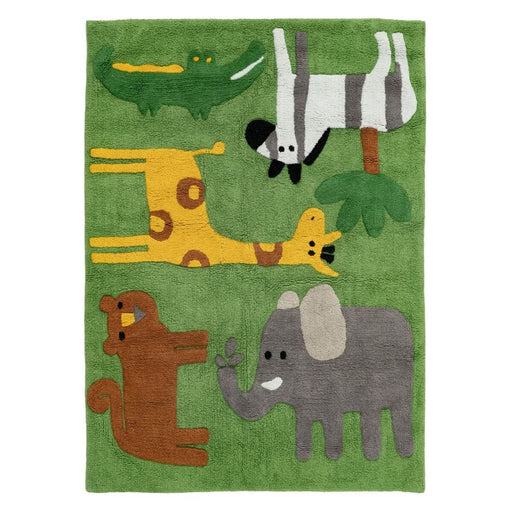 Playmat 135 x 100 Cm Cotton Green