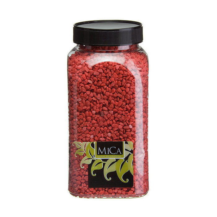 Gravel Mica Decorations Red 650 Ml