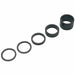 Nylon Spacers By Shimano Pr320492 Black 4 Pcs