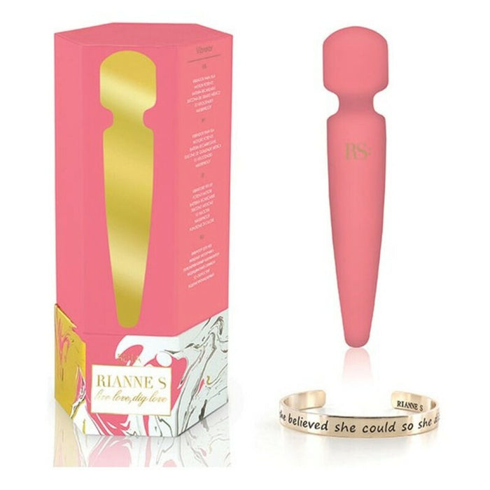 Essentials Bella Mini Body Wand Coral By Rianne S E26366 Pink Coral