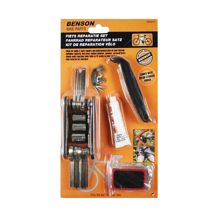 Repair Kit By Bensontools Bicycle 9 Pieces