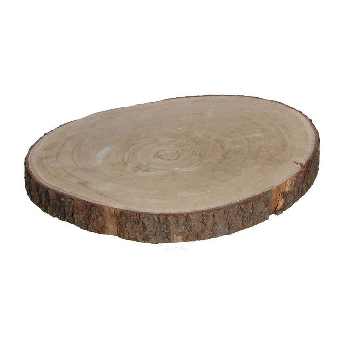 Decorative Log Mica Decorations Base Wood Brown 4 x 34 Cm