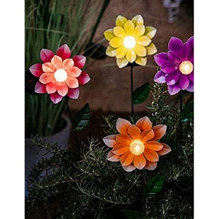 Solar Light Lumineo Flower Solar 11 X 6 X 49.5 Cm Multicolour