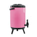 8x 8l Stainless Steel Insulated Milk Tea Barrel Hot And Cold