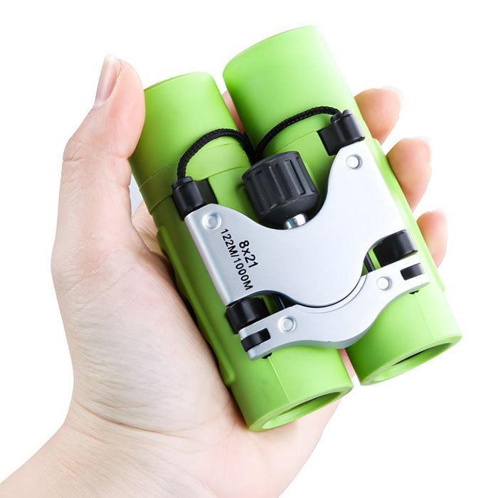 8x21 High Resolution Children’s Mini Optical Binoculars