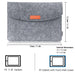 9-10 Inch Tablet Sleeve Bag Felt Case Fit For Ipad 9.7 Pro