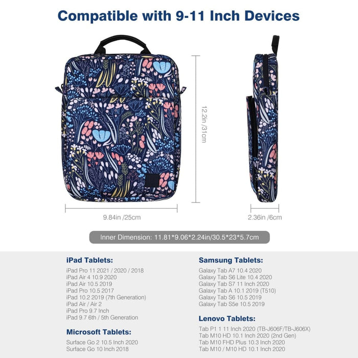 9-11 Inch Tablet Sleeve Shoulder Bag For Samsung Galaxy Tab