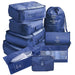 9 Pcs Premium Travel Organizer Storage Bags