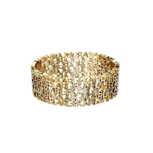 Ladies Bracelet Karl Lagerfeld 5448310 Golden 6,5 Cm