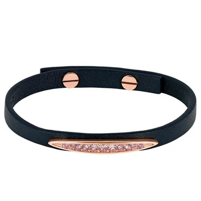 Ladies Bracelet Adore 5490370 Black 17 cm