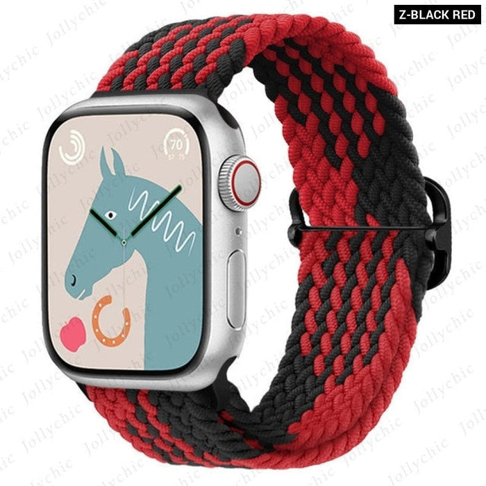 Elastic Braided Loop Strap For Apple iWatch