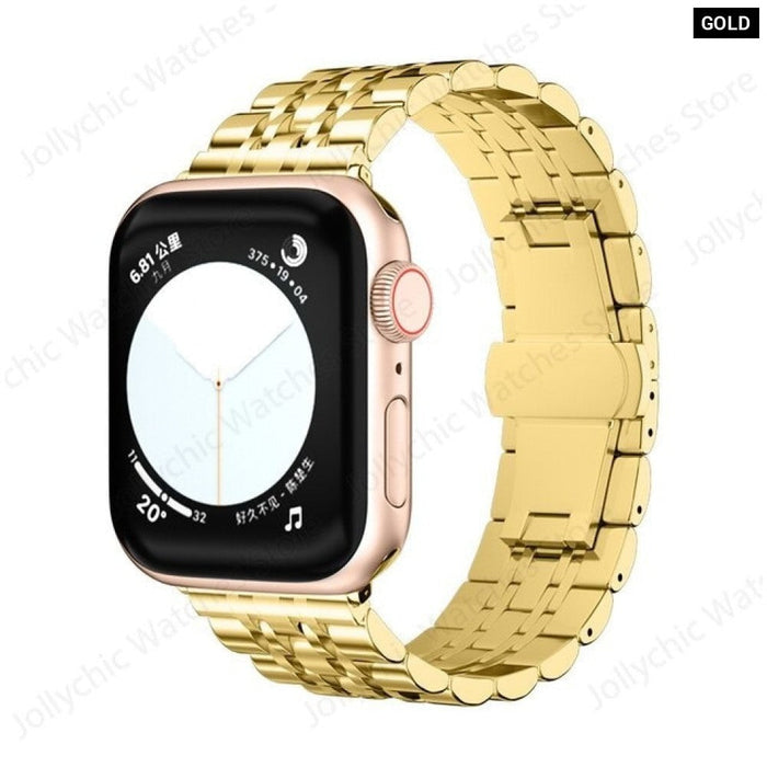 Stainless Steel Adjustable Replacement Band For Apple Watch