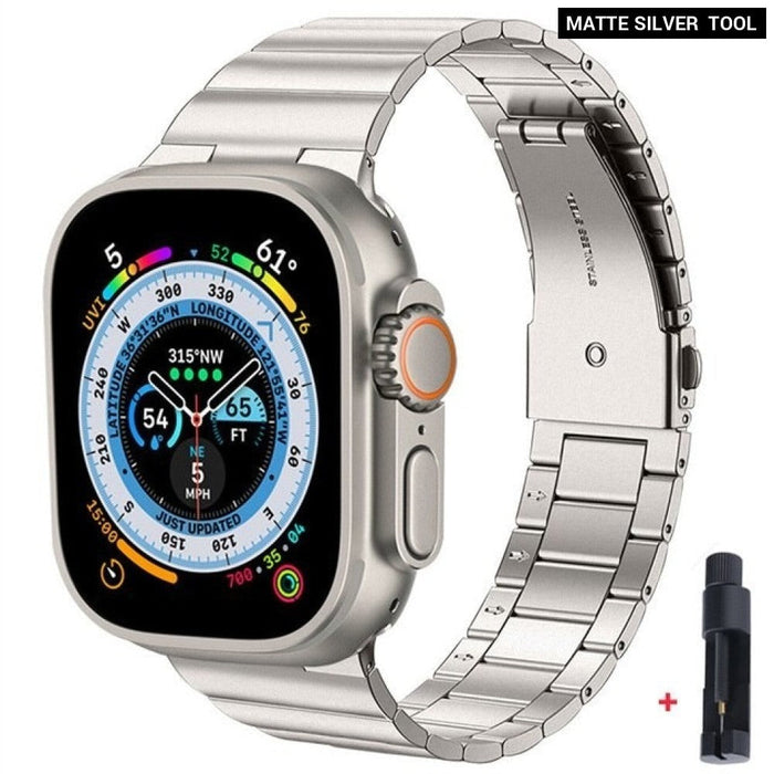 Stainless Steel Bracelet Strap For Apple Watch