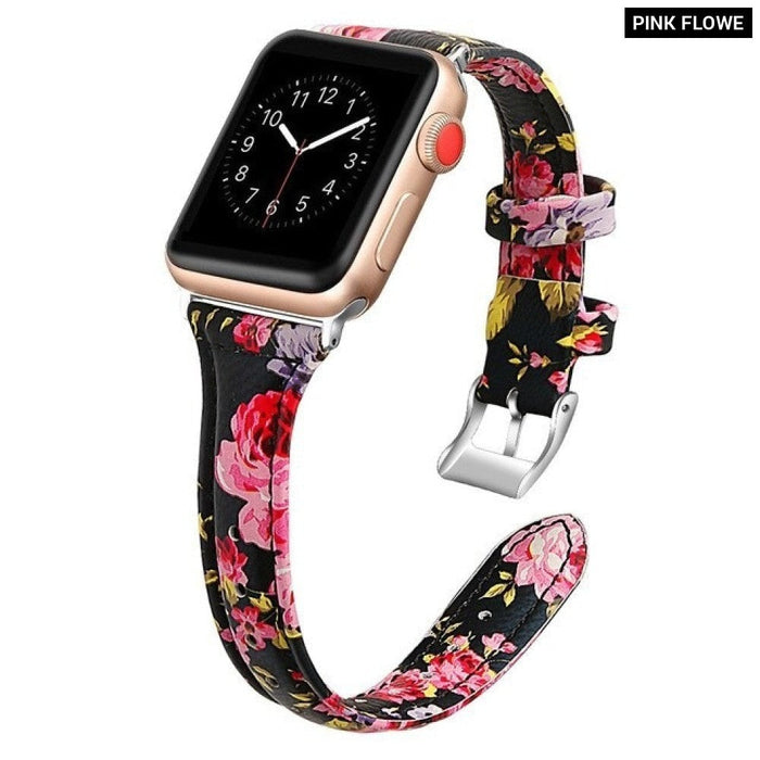 Genuine Leather Women Strap For Apple Watch