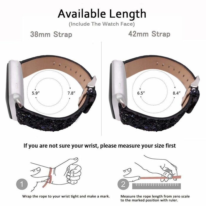 Leather Loop Band Straps For Apple Watch