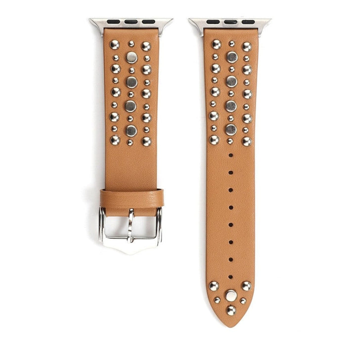 Leather Rivets Bracelet Band for Apple Watch