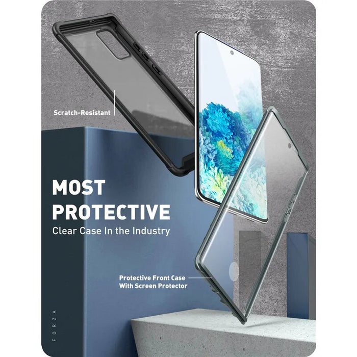 Full-Body Rugged Cover, Built-in Screen Protector For Samsung Galaxy S20 Plus