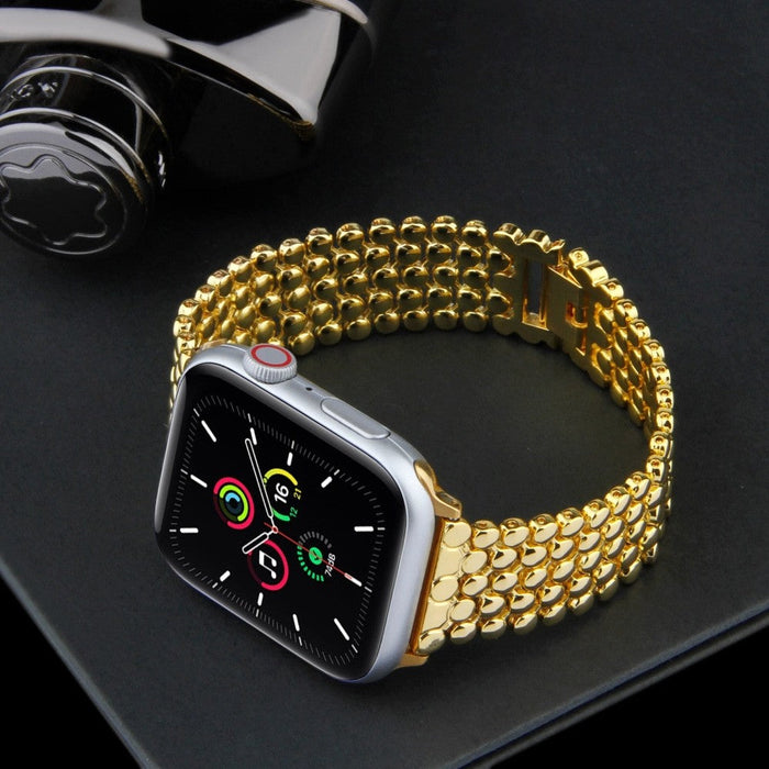 Multicolour Steel Chain Replacement Strap For Apple Watch