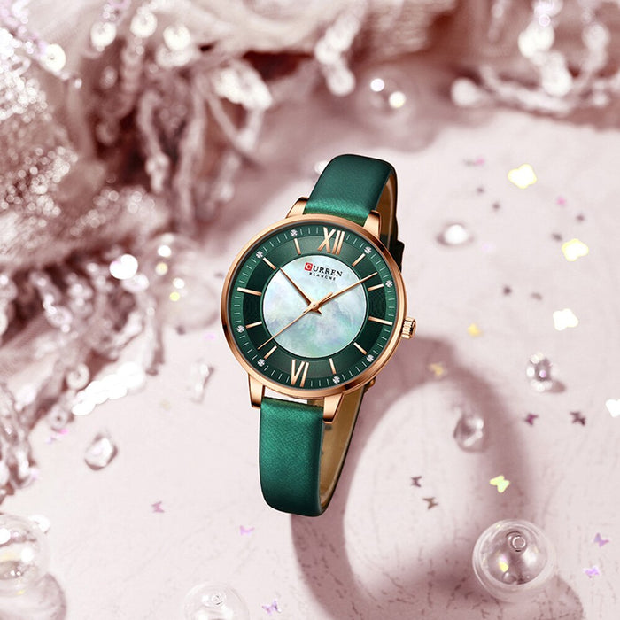 Watch for Women Luxury Casual Clock Leather Quartz Brandes Ladies Wristwatches Fashion