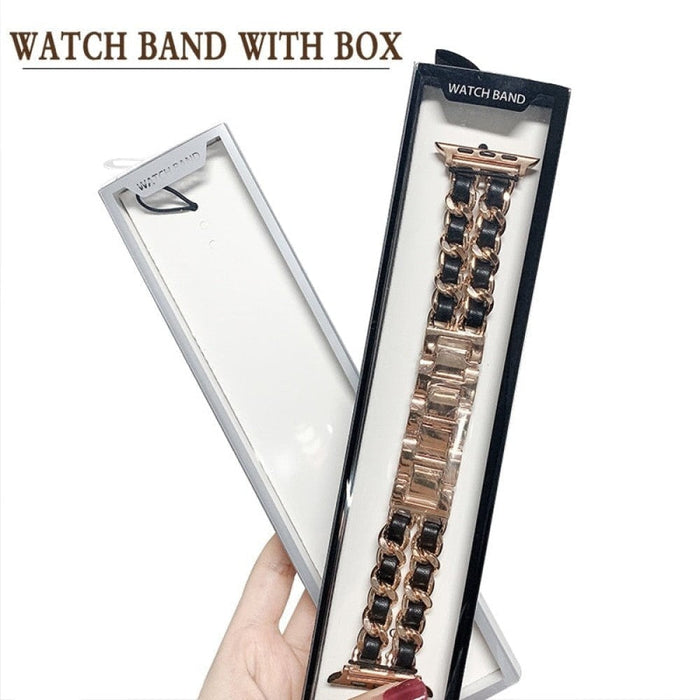 Luxury Stainless Steel Strap For Apple Watch