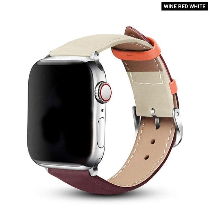 Starlight Leather Strap Bracelet For Apple Watch